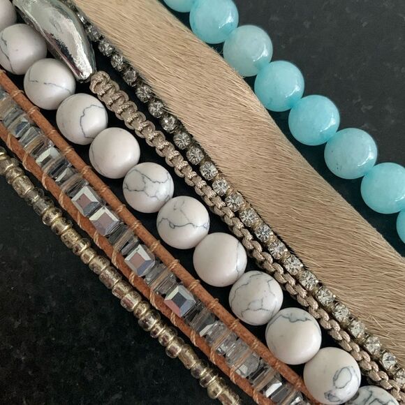 Victoria Emerson Beach Nautical Boho Cuff Bracelet - Picture 6 of 6